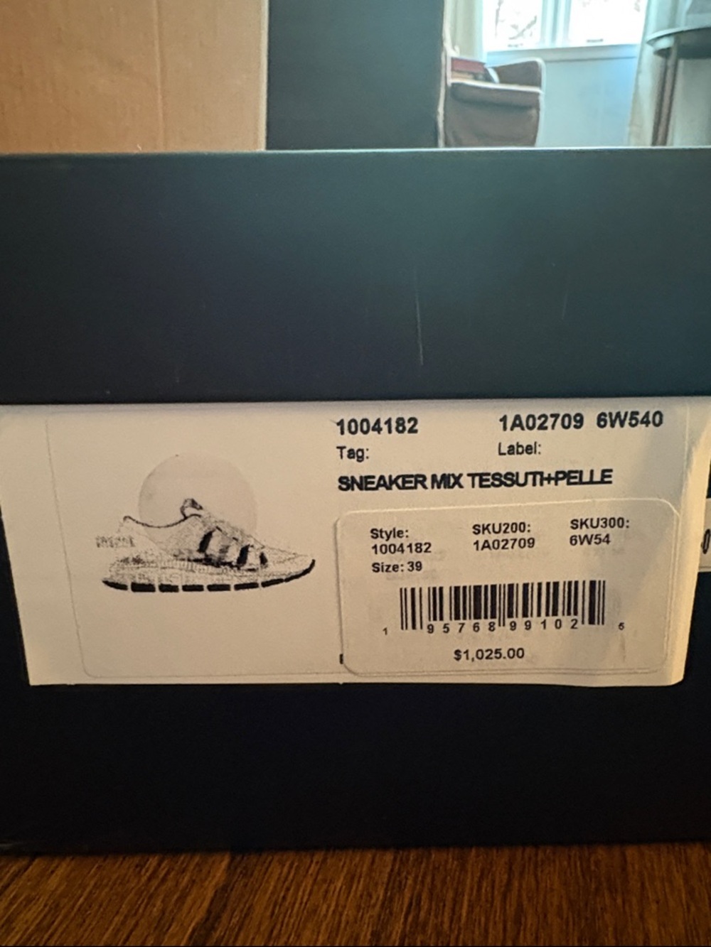 Versace Lime Green Teal Pink Greek Key Sneakers NWT dust bag and box - Picture 10 of 10